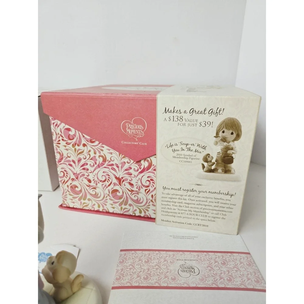 Enesco Precious Moments figurine wbox Life is Soup-er With You in Mind 2010 Kit
